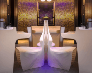 away spa interior at the W the palm dubai