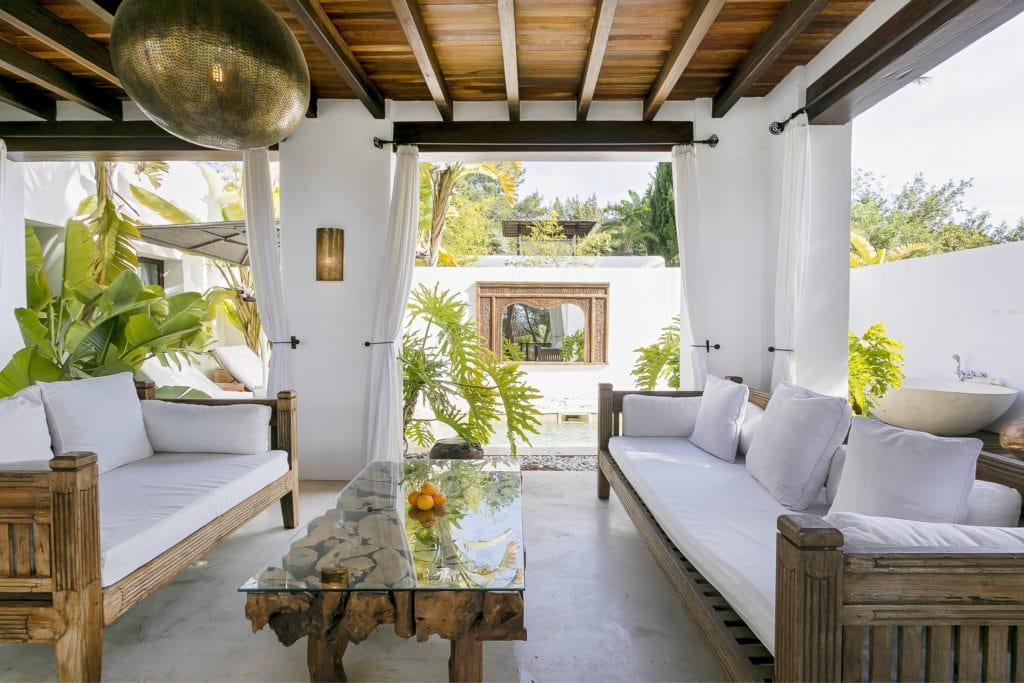 where to stay in Ibiza Atzaro hotel interiors