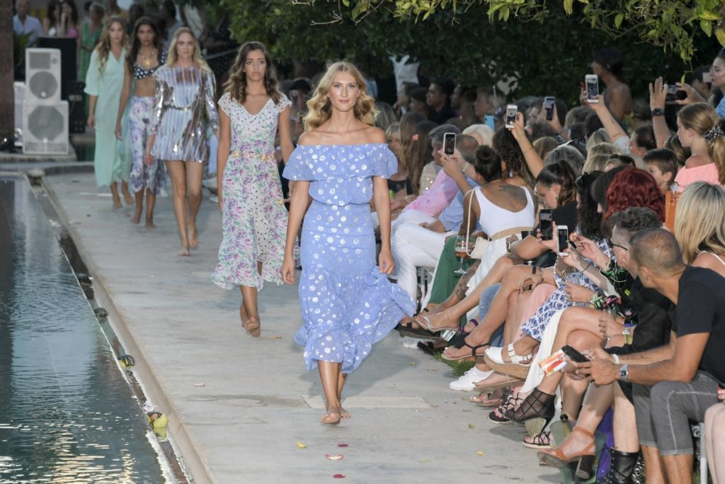 Atzaro Hotel 15th Anniversary Celebration hotels ibiza fashion show catwalk