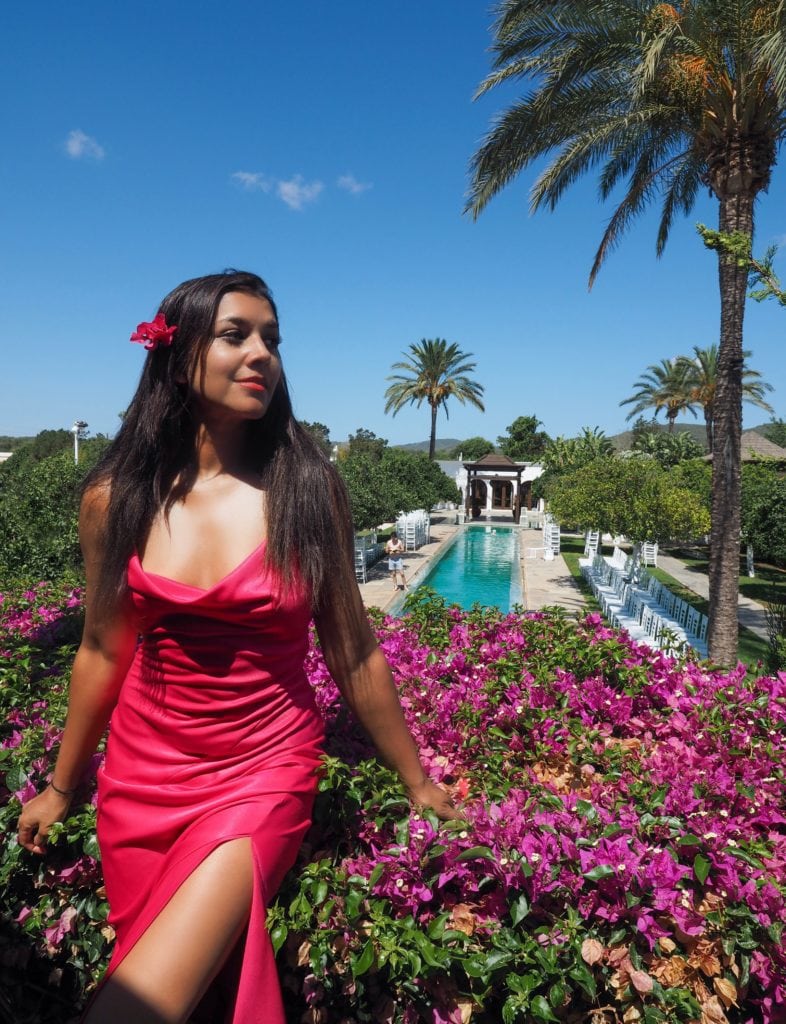 Bonnie Rakhit Atzaro ibiza swimming pool best hotels in Ibiza