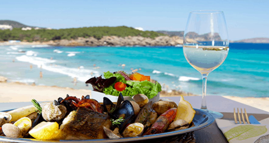 Atzaro beach restaurant