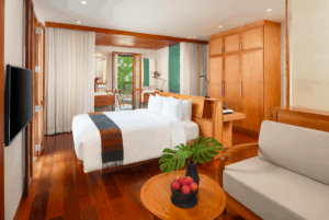 24 hours in Laos what to do in Luang Prabang Avani hotel bedroom