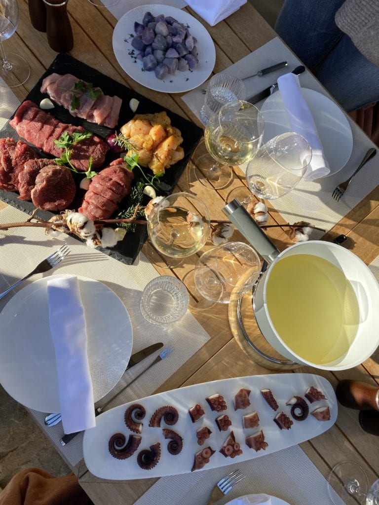 The Ultimate Luxury Ski Chalet - Ultima Crans Montana, Switzerland Bonnie Rakhit .fondue raclette