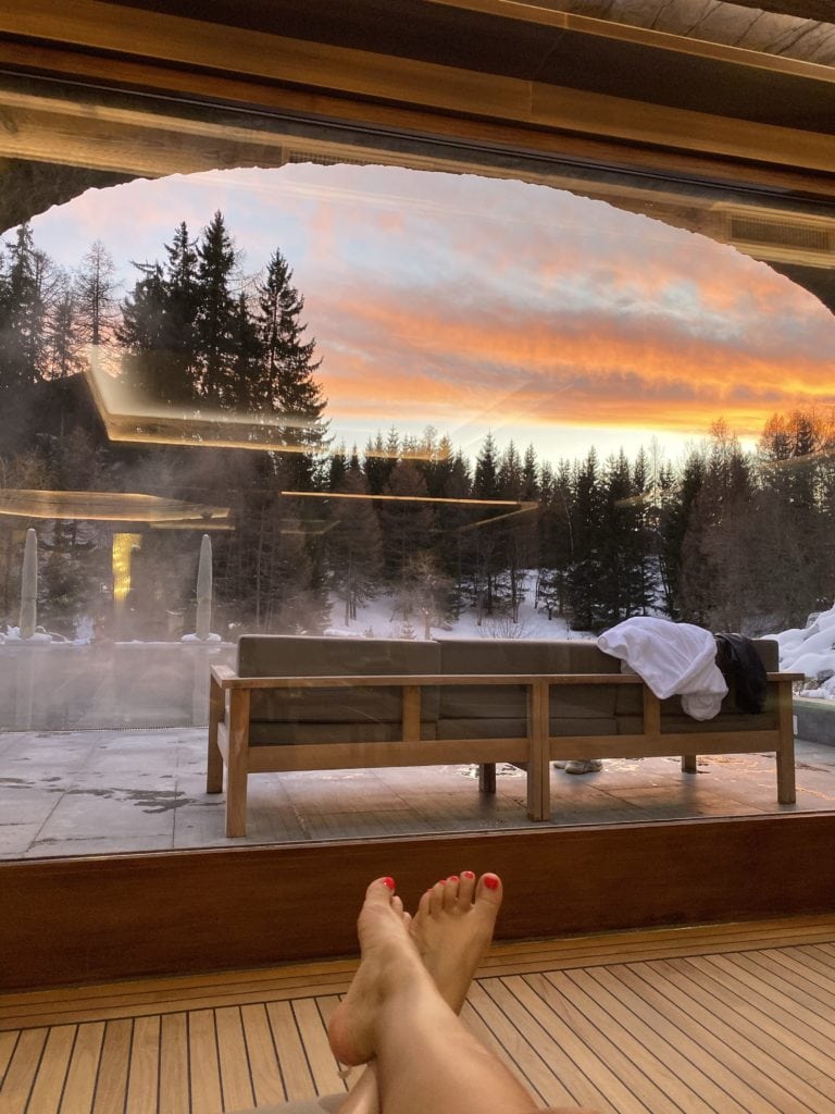 The Ultimate Luxury Ski Chalet - Ultima Crans Montana, Switzerland Bonnie Rakhit spa