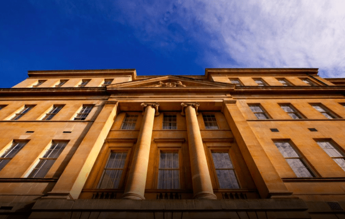 Gainsborough spa bath facade best spas bath uk