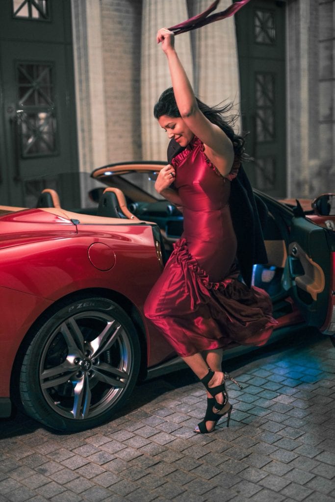 University Arms Hotel, Cambridge Bonnie Rakhit Ferrari Portofino night out