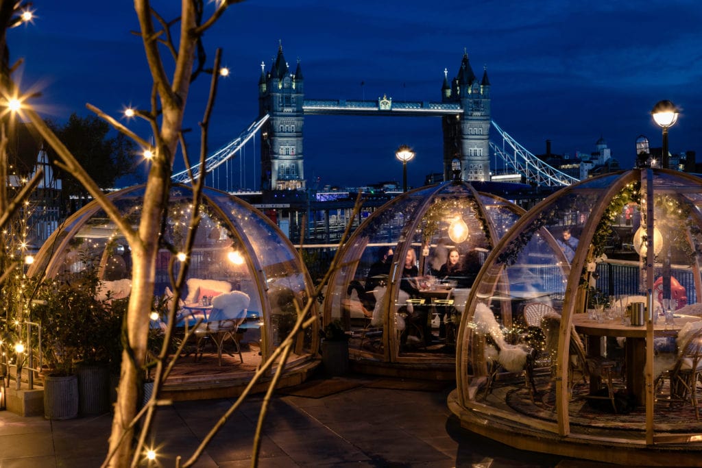 40 Best Outdoor Bars, Rooftops and Igloos in London coppa club