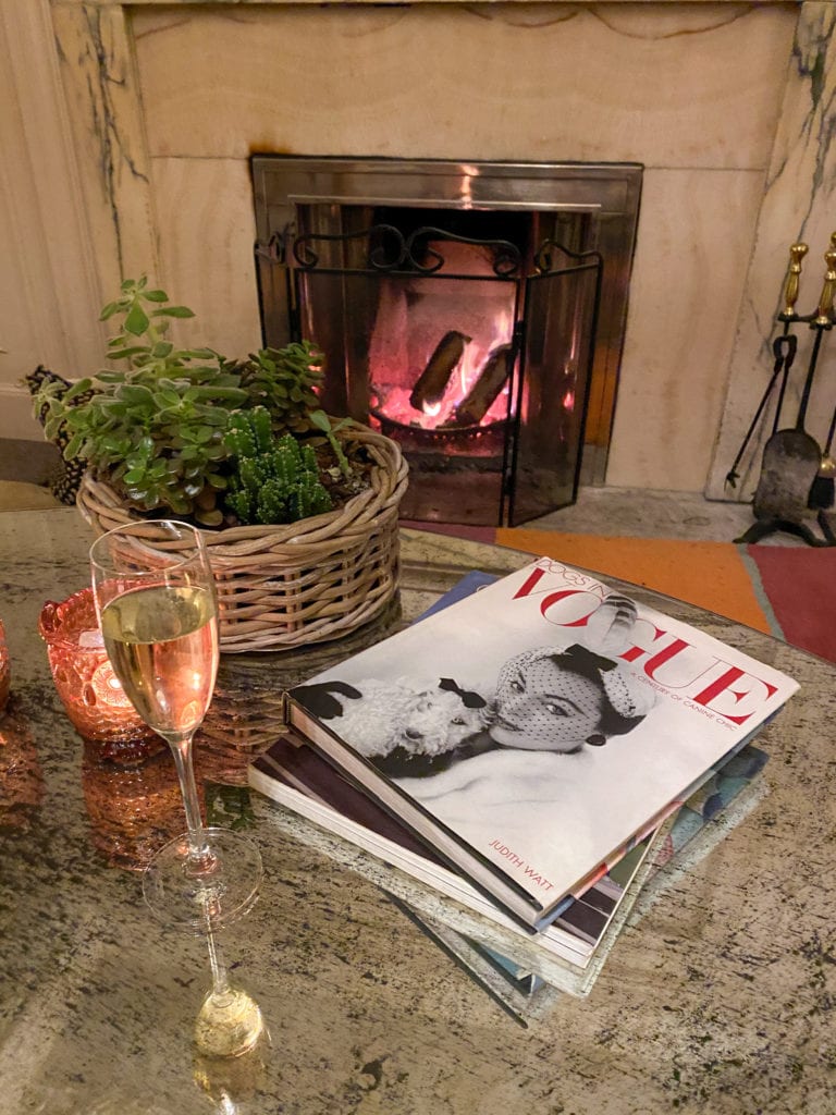 Foxhill Manor Spa cosy fire best staycation luxury hotels