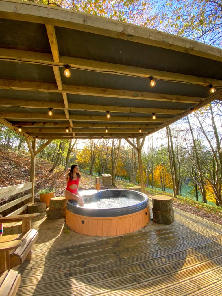 Foxhill Manor outdoor hottub best uk spa hotels @BonnieRakhit
