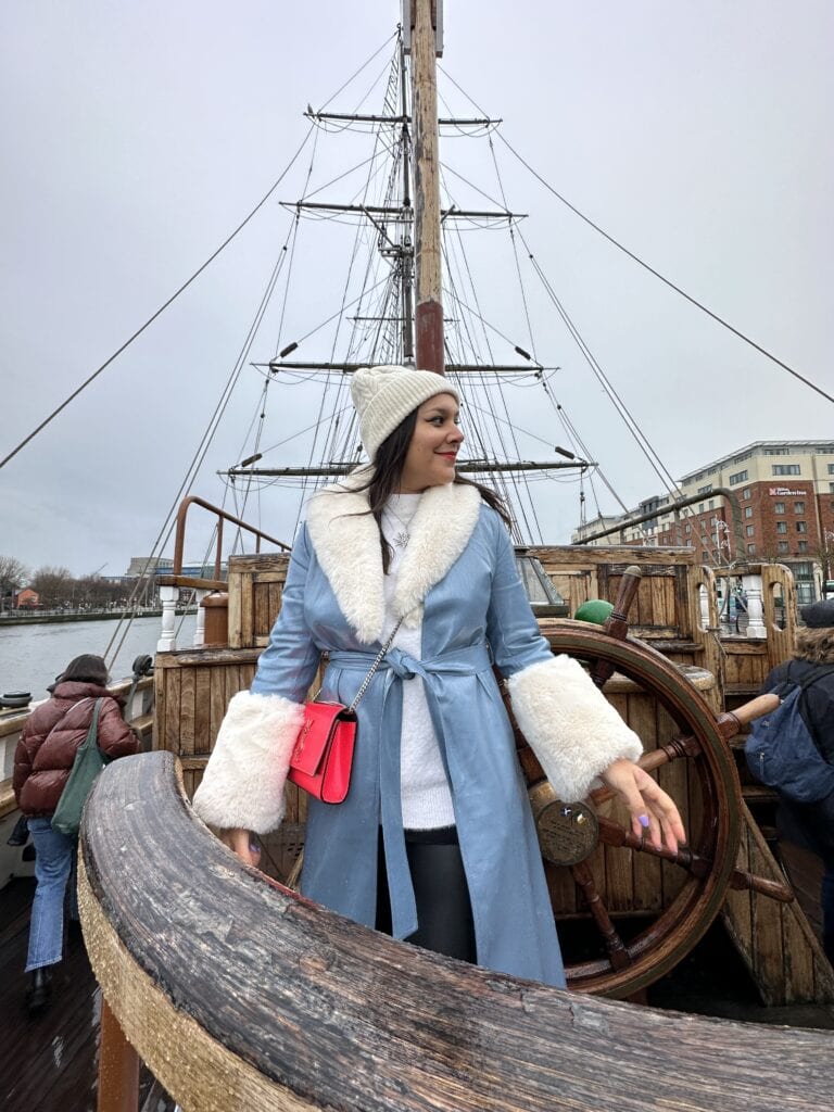 Jeanie Johnston Irish famine story ship Dublin Bonnie Rakhit Style Traveller