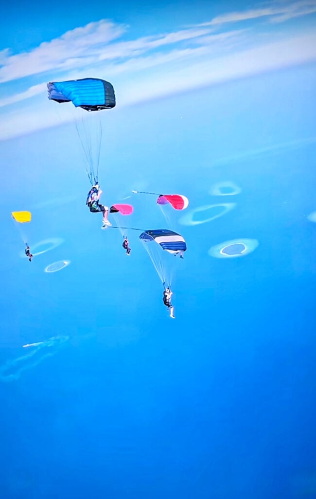 First Skydiving airport at Ifuru Island Maldives