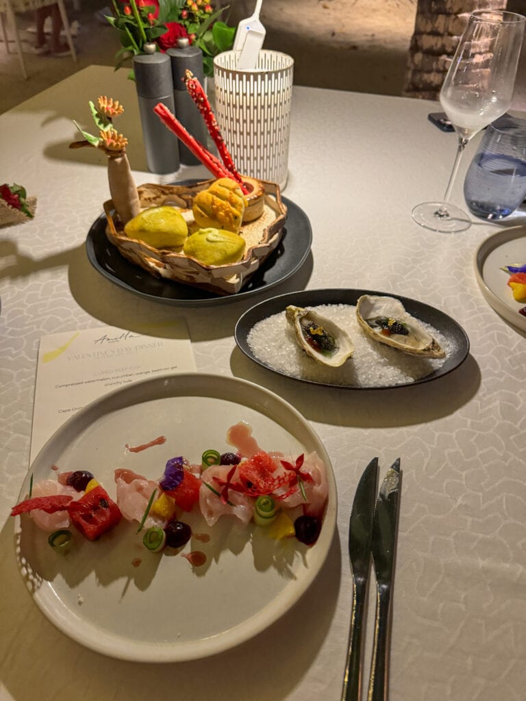 Food and restaurants at Amilla best dinners Maldives fine dining