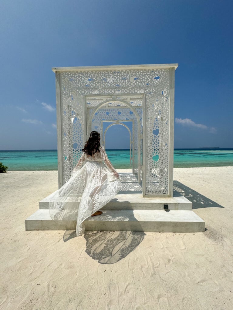 Free wedding service and pagoda at Ifuru Island Maldives Bonnie Rakhit