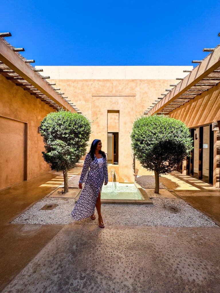 Bonnie Rakhit physio treatments at zulal wellness destination spa