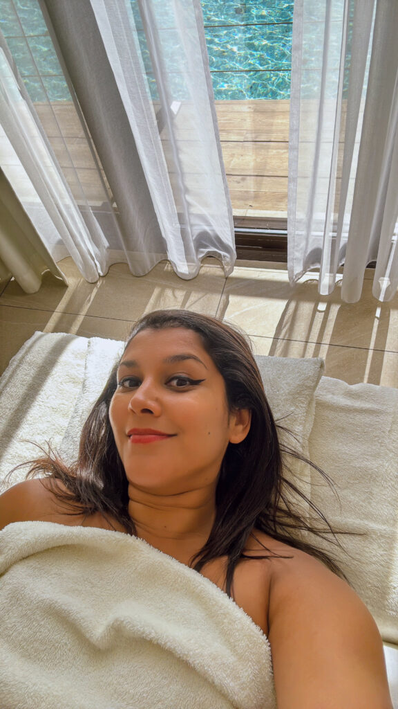 Bonnie Rakhit massage treatments at zulal wellness destination spa