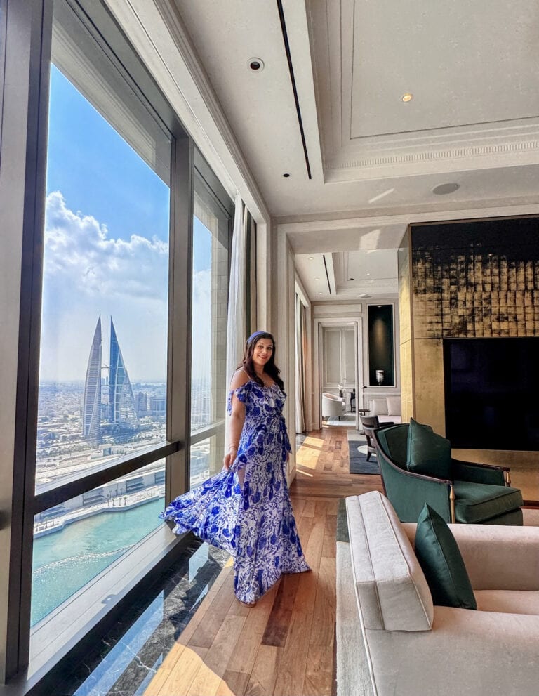 view from Four seasons bahrain presidential suite